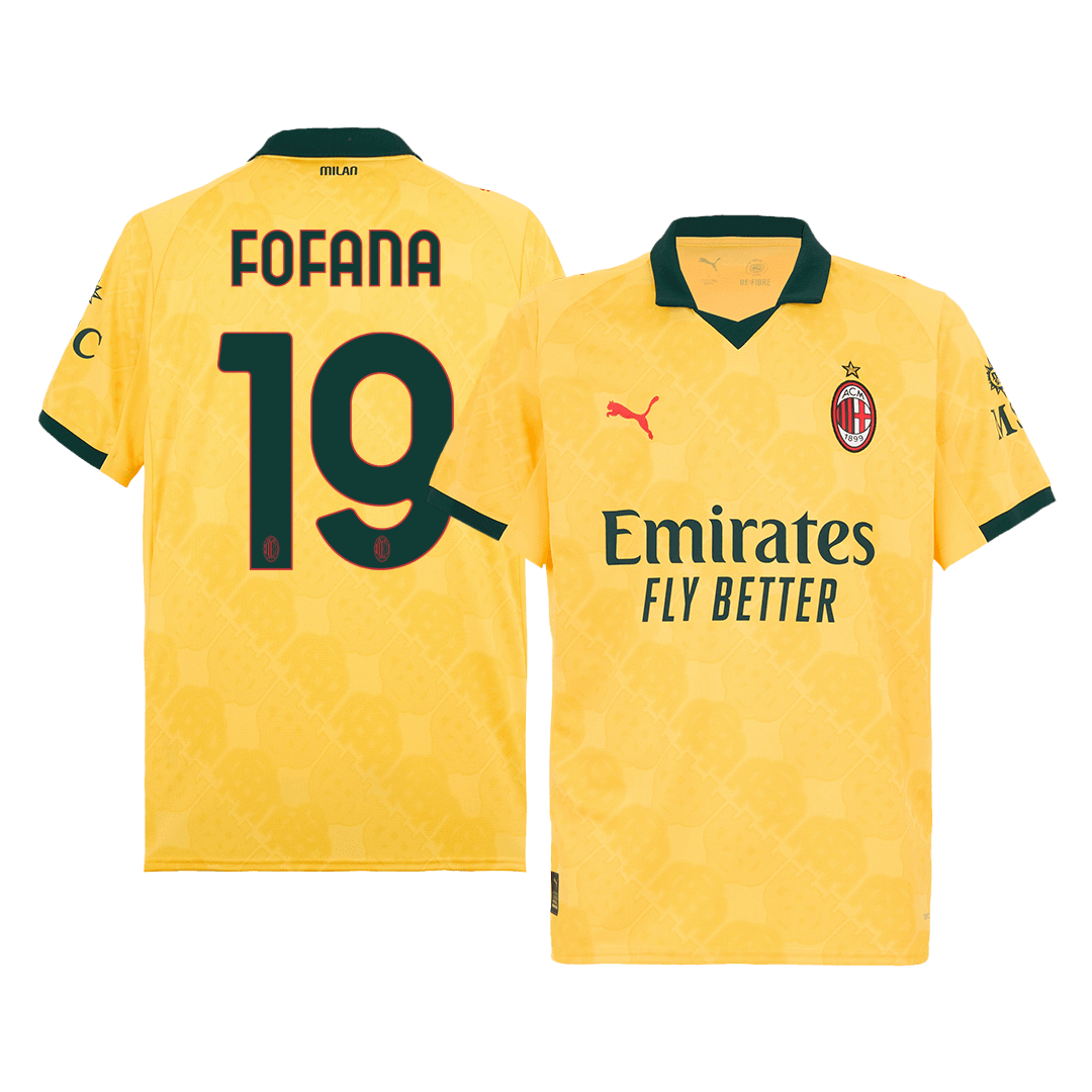 AC Milan 2025/26 Kolmas Pelipaita Miesten FOFANA #19