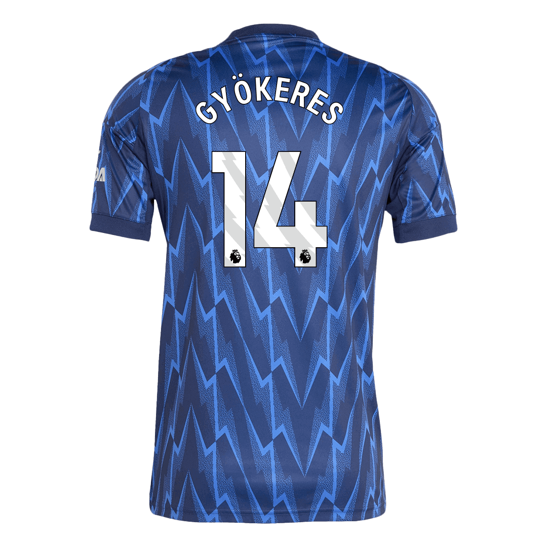 Arsenal 2025/26 Vieras Pelipaita Miesten GYÖKERES #14