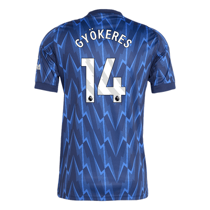 Arsenal 2025/26 Vieras Pelipaita Miesten GYÖKERES #14