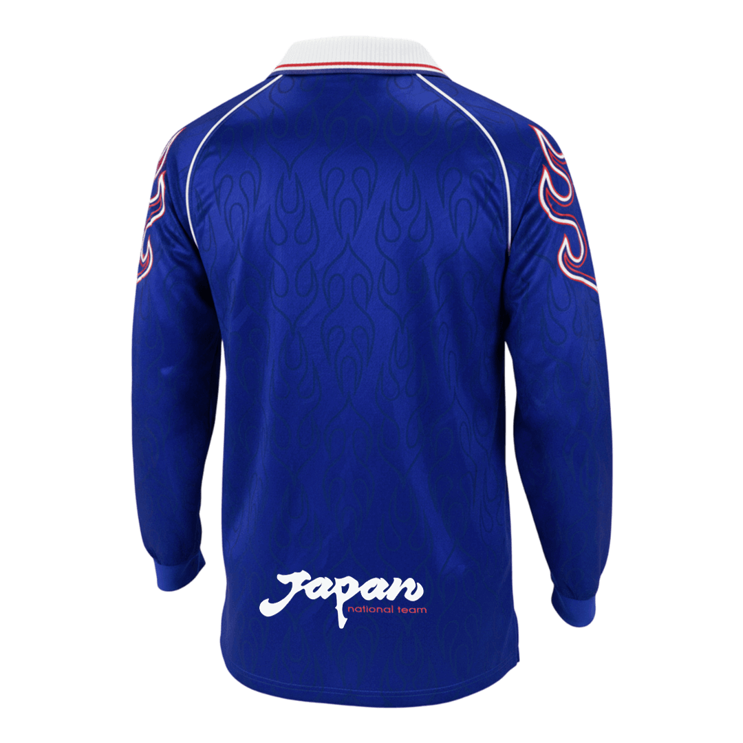 Japan World Cup 1998 Koti Pitkähihainen Retro-pelipaita Miesten