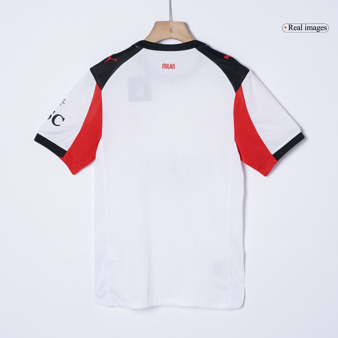 AC Milan 2025/26 Vieras Pelipaita (Player Version) Miesten