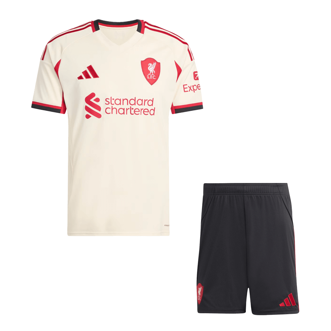 Liverpool 2025/26 Vieras Pelipaitasetti Miesten