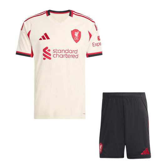 Liverpool 2025/26 Vieras Pelipaitasetti Miesten