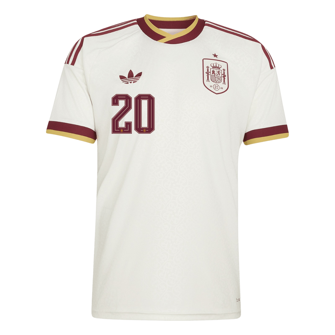 Spain World Cup 2026 Vieras Pelipaita Miesten PEDRI #20