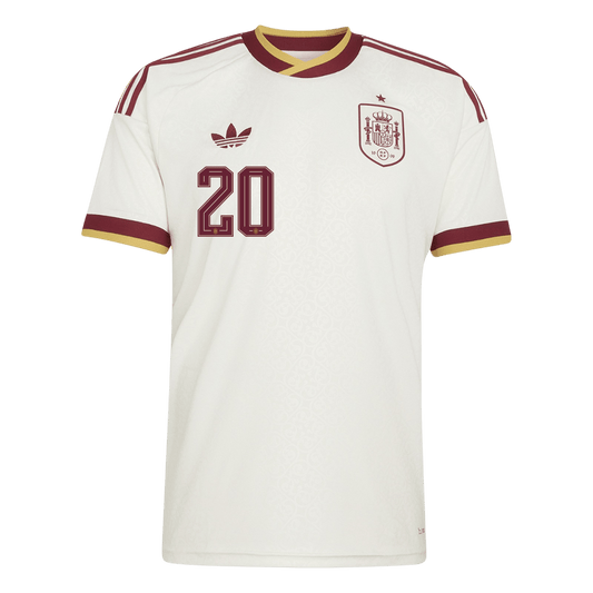 Spain World Cup 2026 Vieras Pelipaita Miesten PEDRI #20