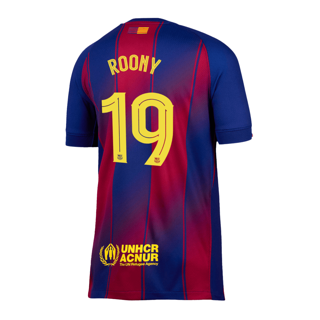 Barcelona 2025/26 UCL Koti Pelipaita Miesten ROONY #19