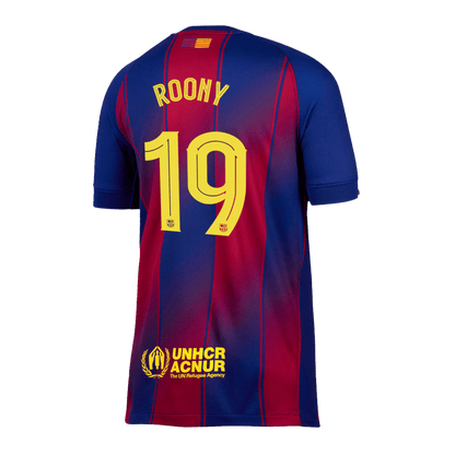 Barcelona 2025/26 UCL Koti Pelipaita Miesten ROONY #19