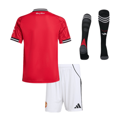 Manchester United 2025/26 Koti Lasten täydellinen peliasu