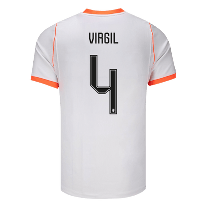 Netherlands World Cup 2026 Vieras Pelipaita Miesten VIRGIL #4