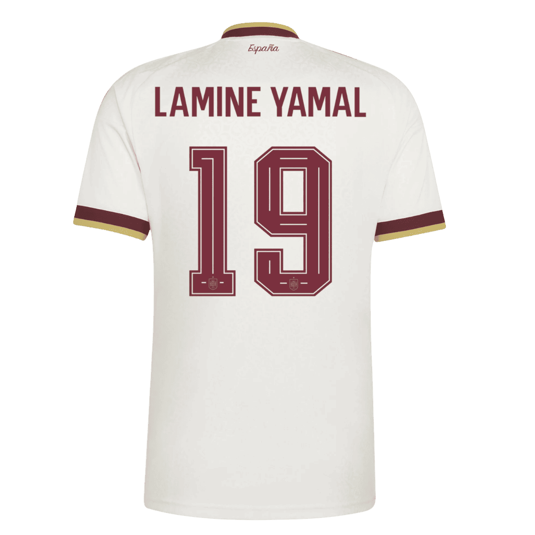 Spain World Cup 2026 Vieras Pelipaita Miesten LAMINE YAMAL #19
