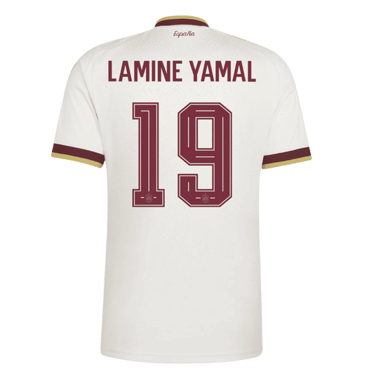 Spain World Cup 2026 Vieras Pelipaita Miesten LAMINE YAMAL #19