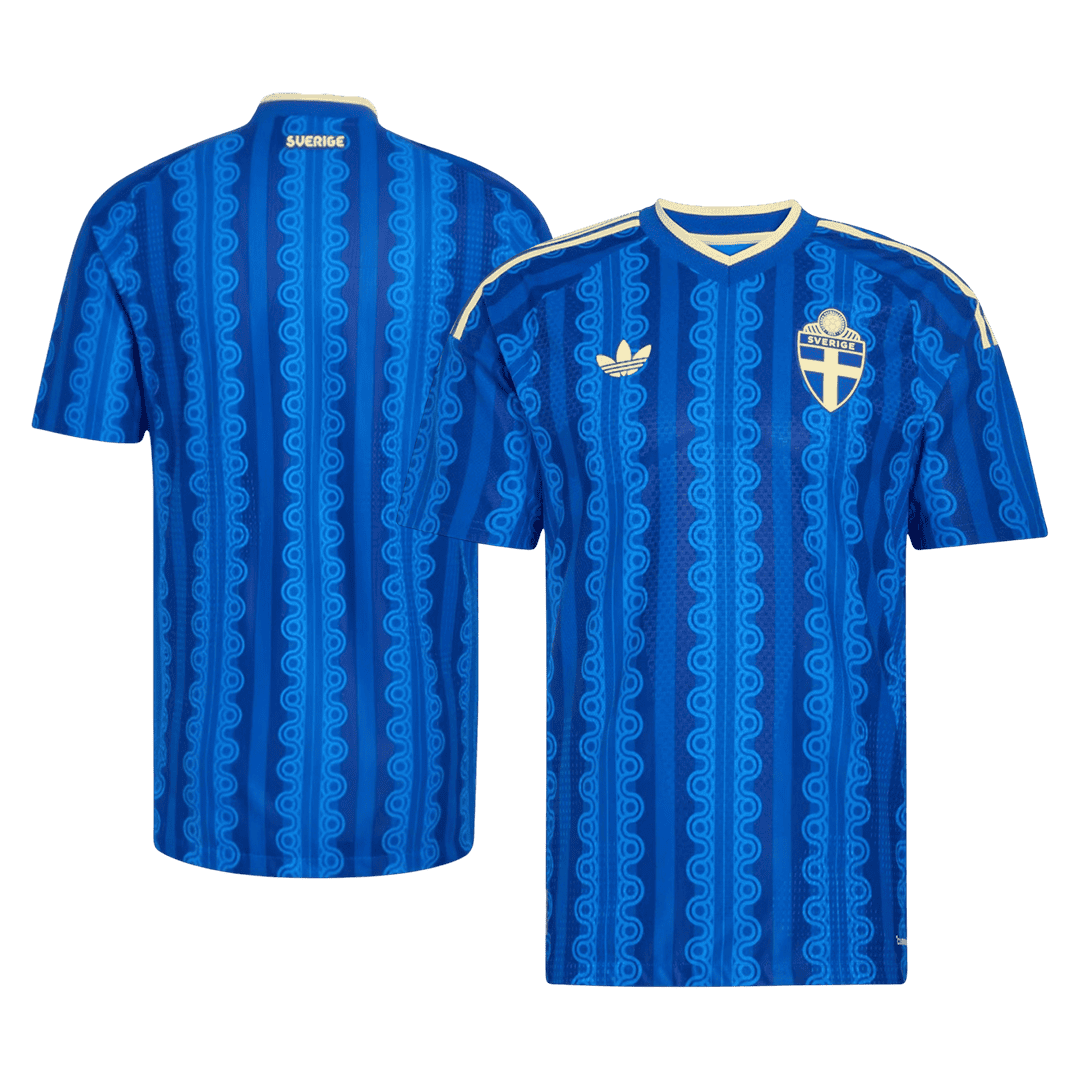 Sweden World Cup 2026 Vieras Pelipaita (Player Version) Miesten