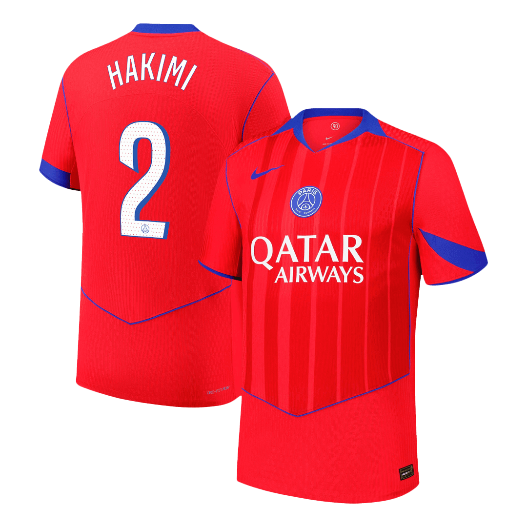 PSG 2025/26 Kolmas Pelipaita (Player Version) Miesten HAKIMI #2