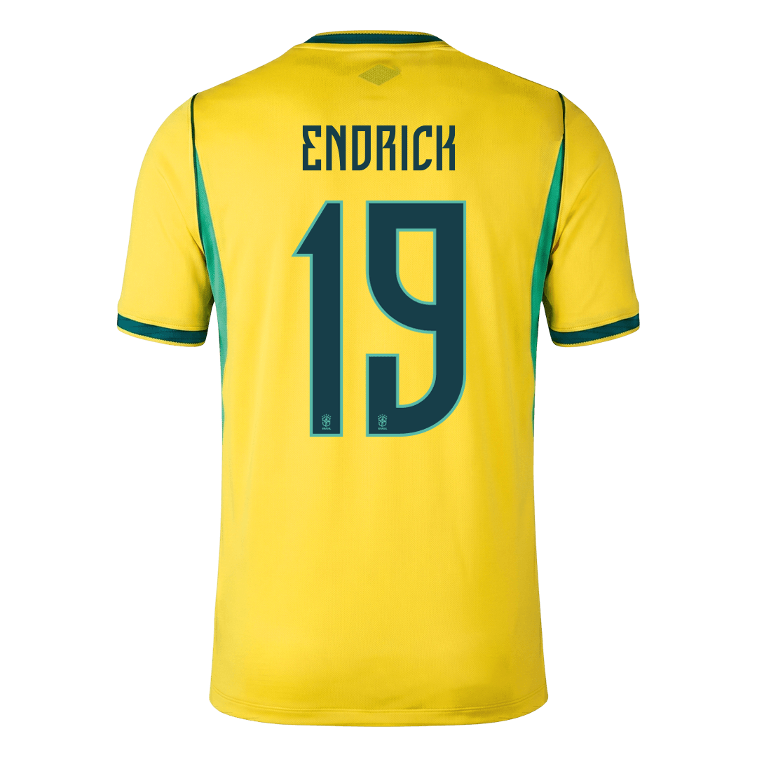 Brazil World Cup 2026 Koti Pelipaita Miesten ENDRICK #19