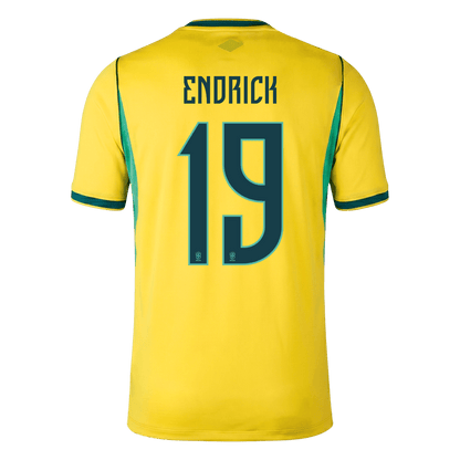 Brazil World Cup 2026 Koti Pelipaita Miesten ENDRICK #19