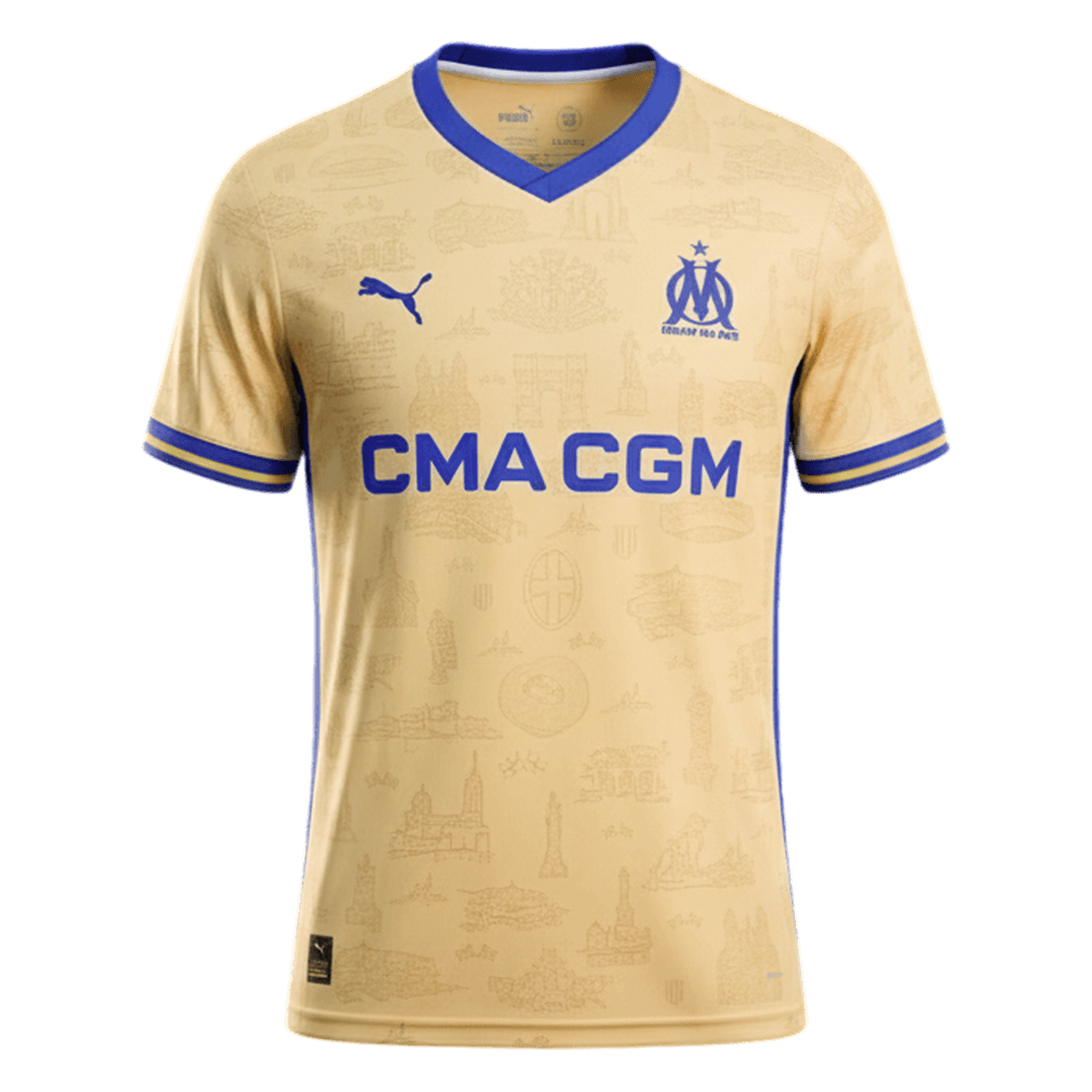 Marseille 2025/26 Neljäs Pelipaita Miesten