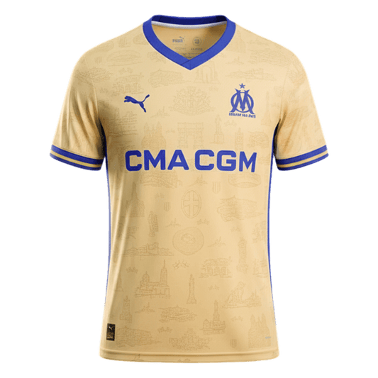 Marseille 2025/26 Neljäs Pelipaita Miesten