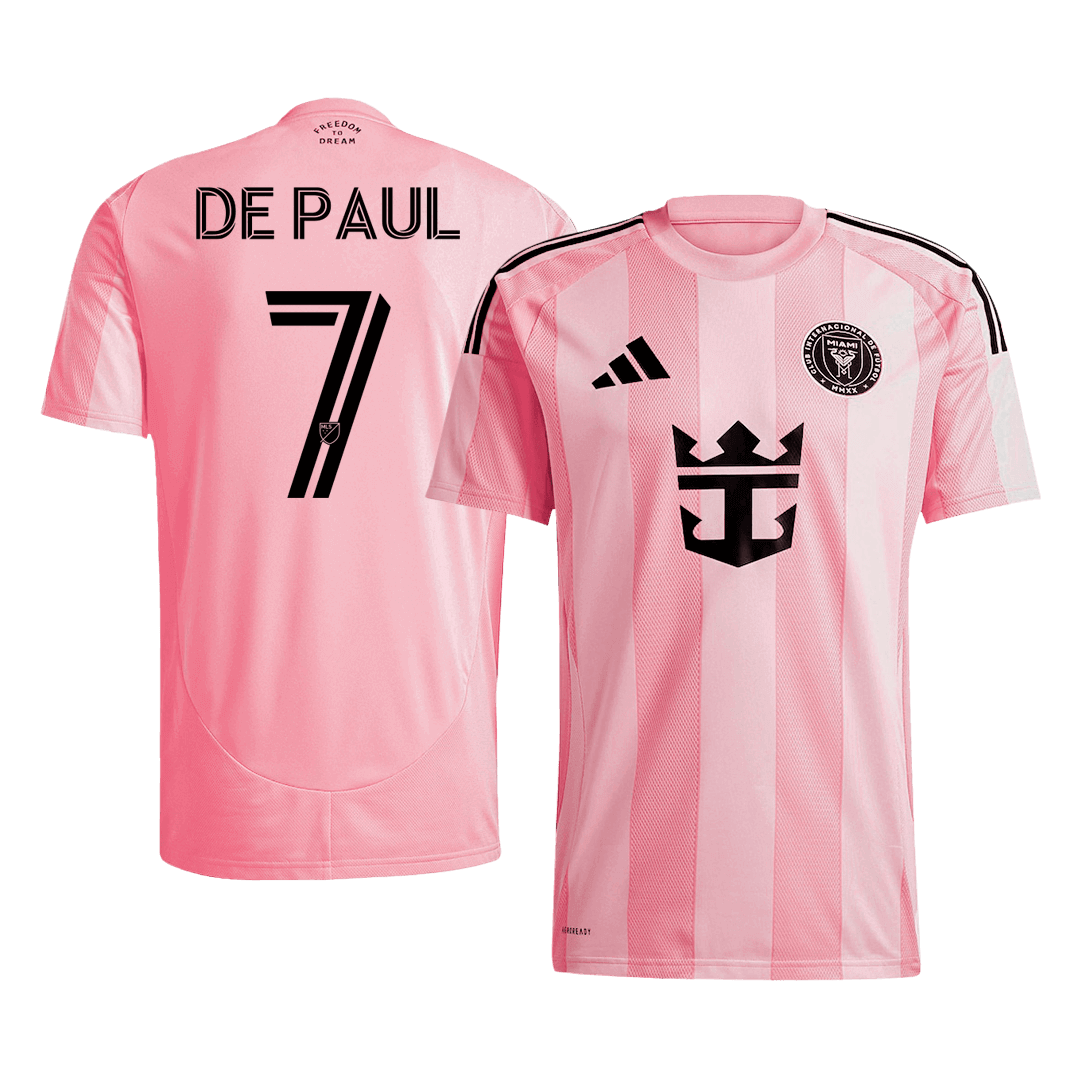Inter Miami CF 2025 Koti Pelipaita Miesten DE PAUL #7