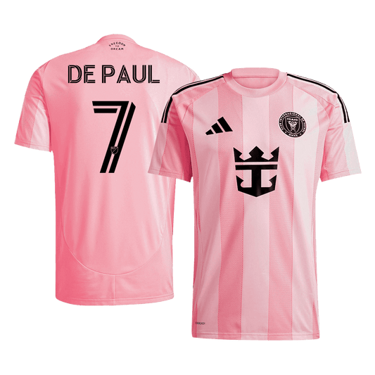 Inter Miami CF 2025 Koti Pelipaita Miesten DE PAUL #7