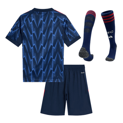 Arsenal 2025/26 Vieras Lasten täydellinen peliasu