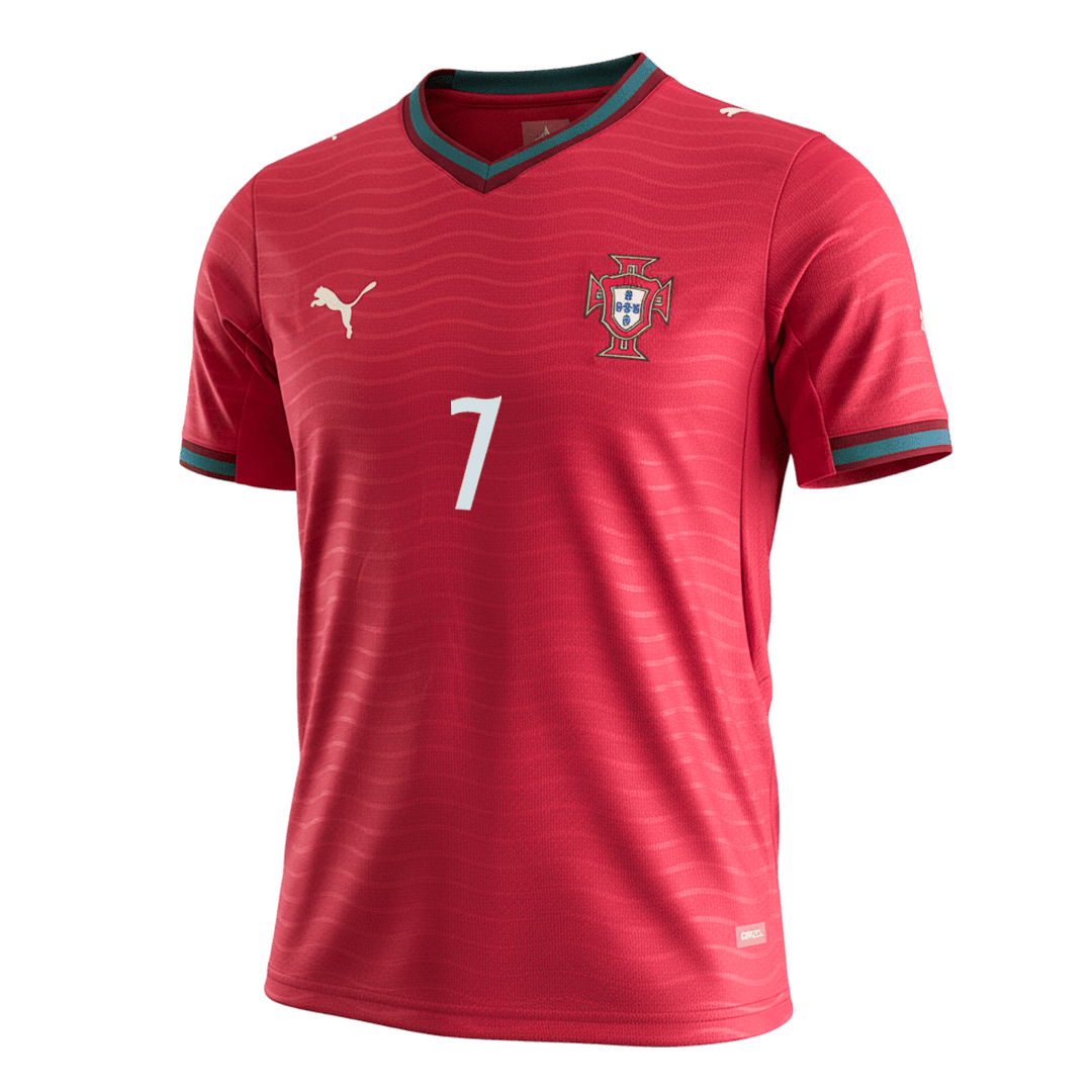 Portugal World Cup 2026 Koti Pelipaita Miesten RONALDO #7 [PREMIUM]