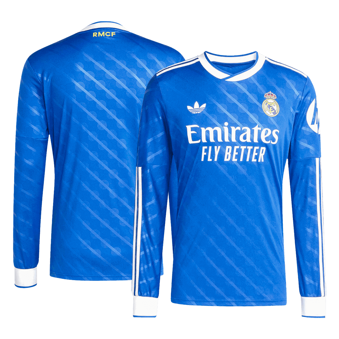 Real Madrid 2025/26 Kolmas Pitkähihainen pelipaita Miesten