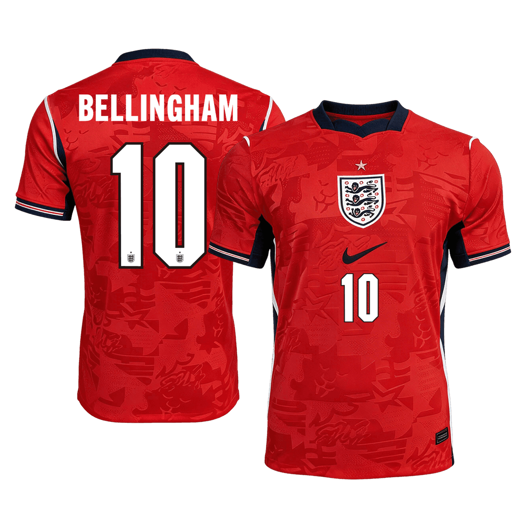 England World Cup 2026 Vieras Pelipaita (Player Version) Miesten BELLINGHAM #10