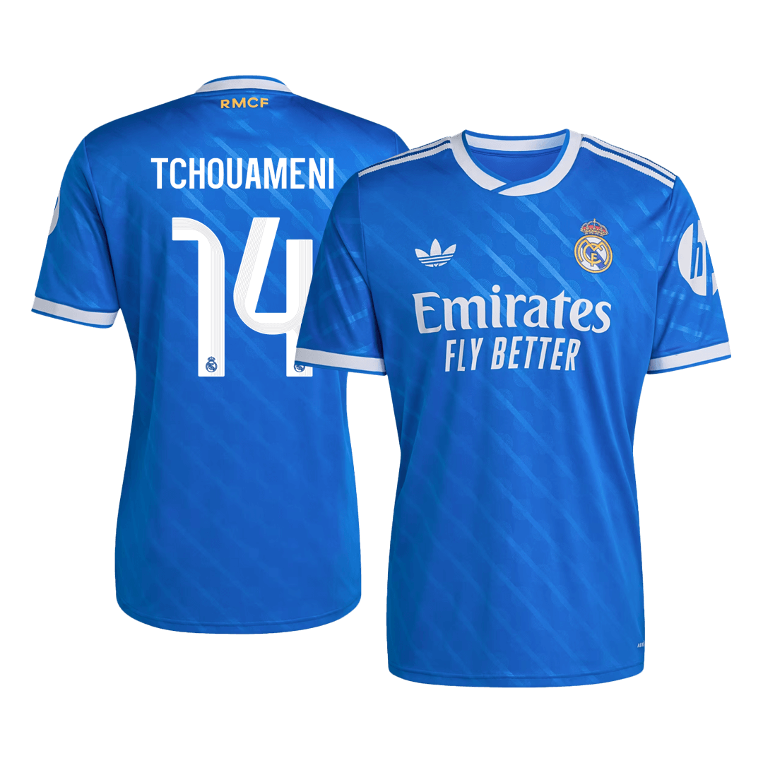 Real Madrid 2025/26 Kolmas Pelipaita Miesten TCHOUAMENI #14