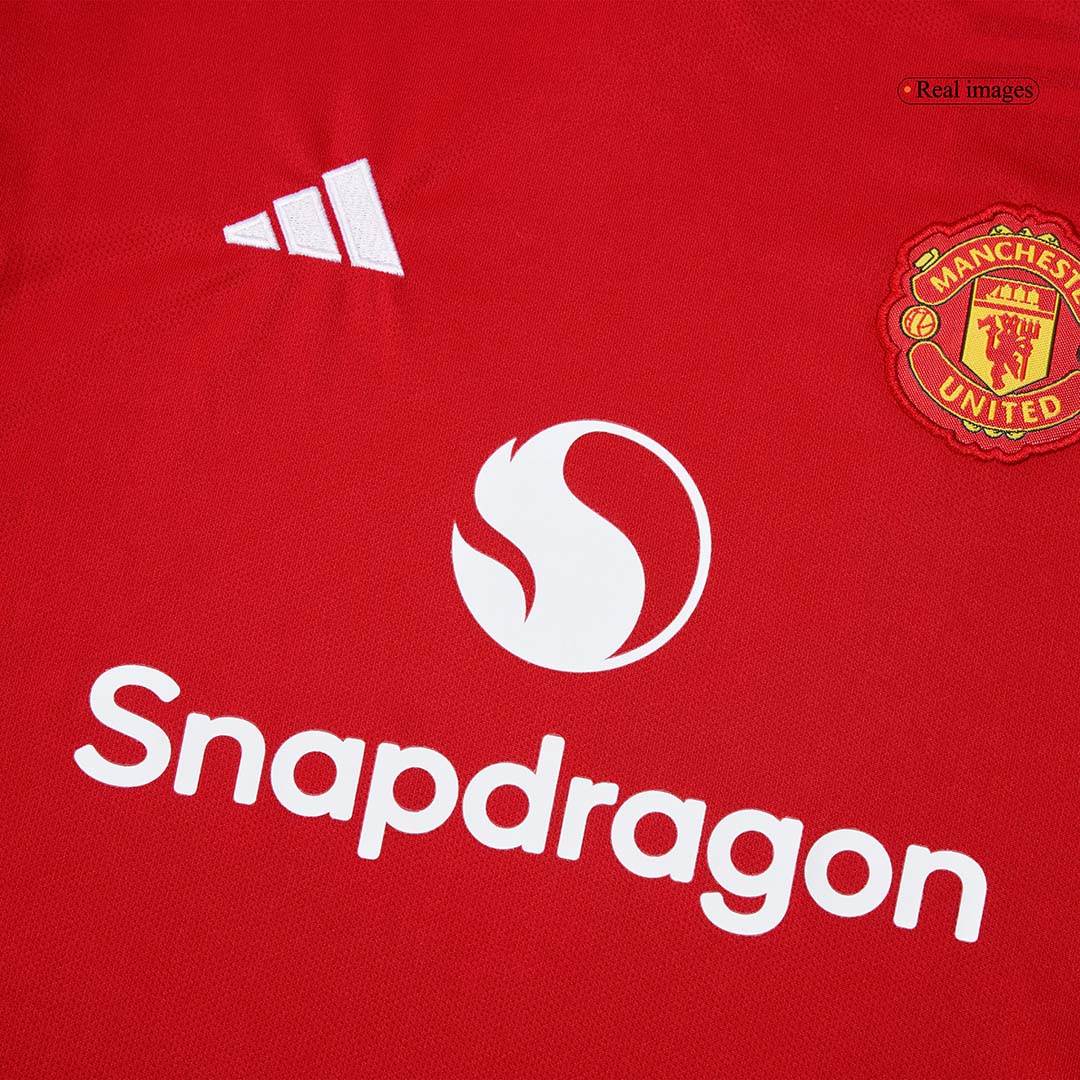 Manchester United 2025/26 Koti Lasten täydellinen peliasu