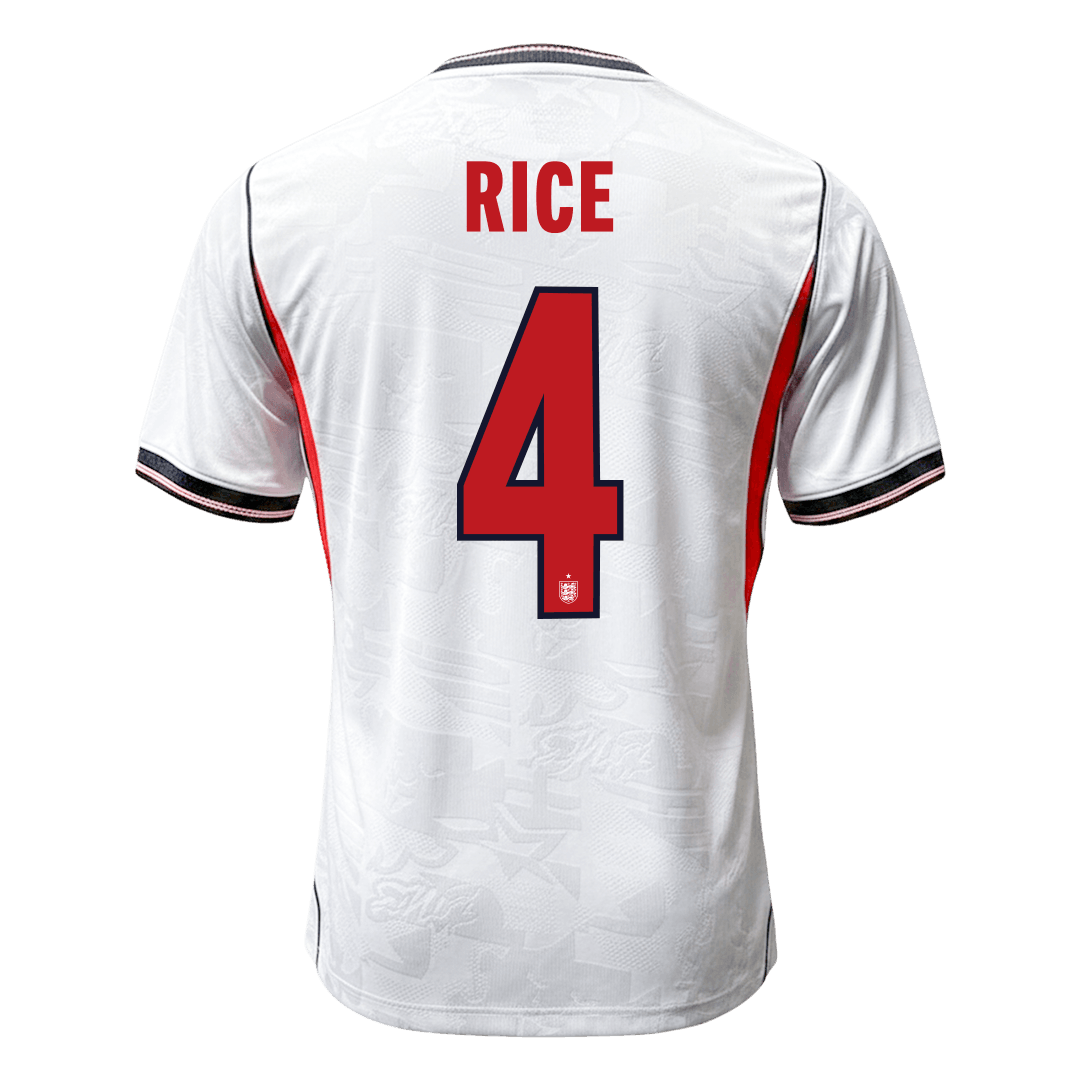 England World Cup 2026 Koti Pelipaita (Player Version) Miesten RICE #4