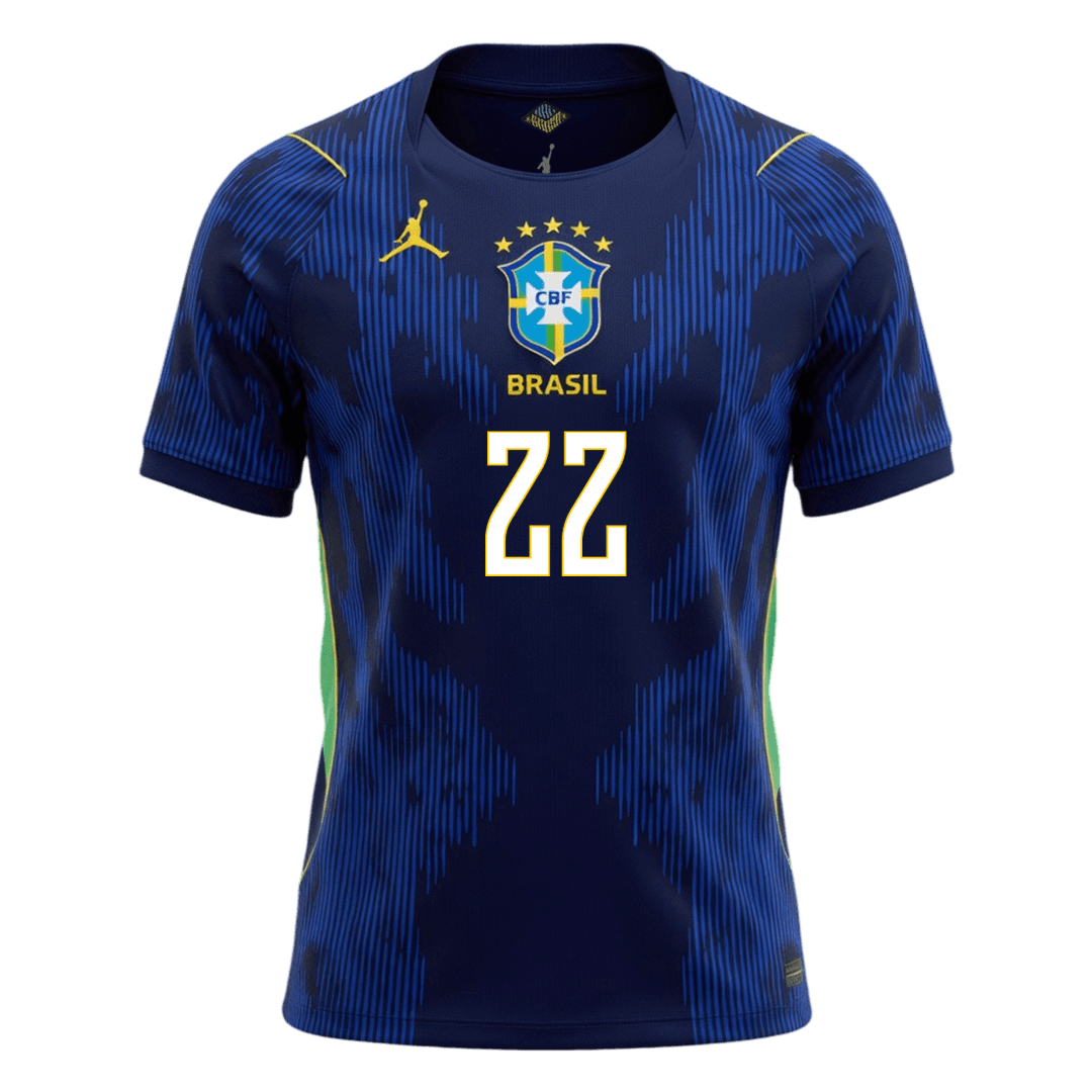Brazil World Cup 2026 Vieras Pelipaita Miesten JOÃO PEDRO #22