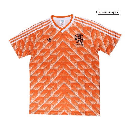 Netherlands 1988 Koti Retro-pelipaita Miesten