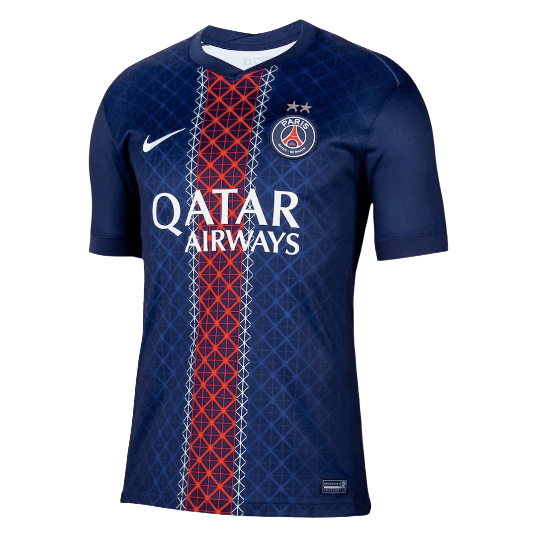 PSG 2025/26 Koti Pelipaita Miesten Champions of Europe #26 [PREMIUM]