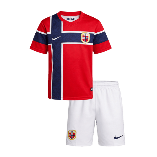 Norway World Cup 2026 Koti Pelipaitasetti Lasten