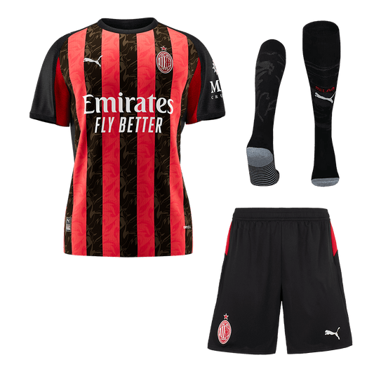 AC Milan 2025/26 Koti Täydellinen peliasu Miesten [PREMIUM]