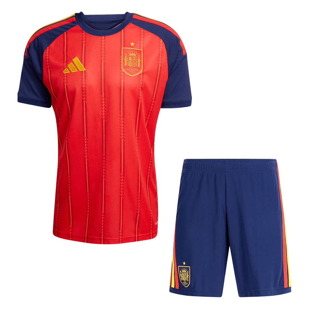 Spain World Cup 2026 Koti Pelipaitasetti Miesten [PREMIUM]