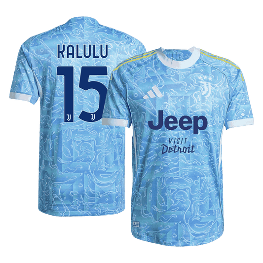 Juventus 2025/26 Vieras Pelipaita (Player Version) Miesten KALULU #15
