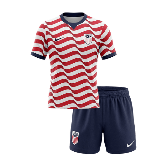 USA World Cup 2026 Koti Pelipaitasetti Lasten