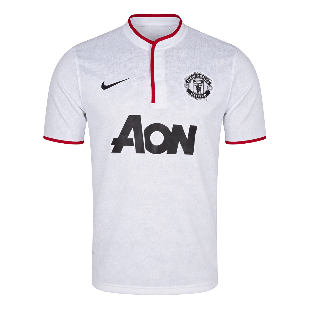 Manchester United 2013/14 Vieras Retro-pelipaita Miesten