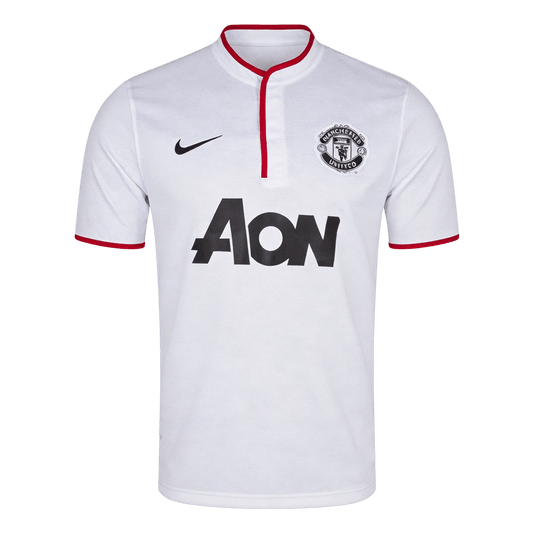 Manchester United 2013/14 Vieras Retro-pelipaita Miesten