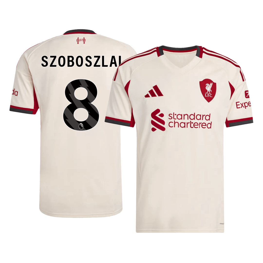 Liverpool 2025/26 Vieras Pelipaita Miesten SZOBOSZLAI #8