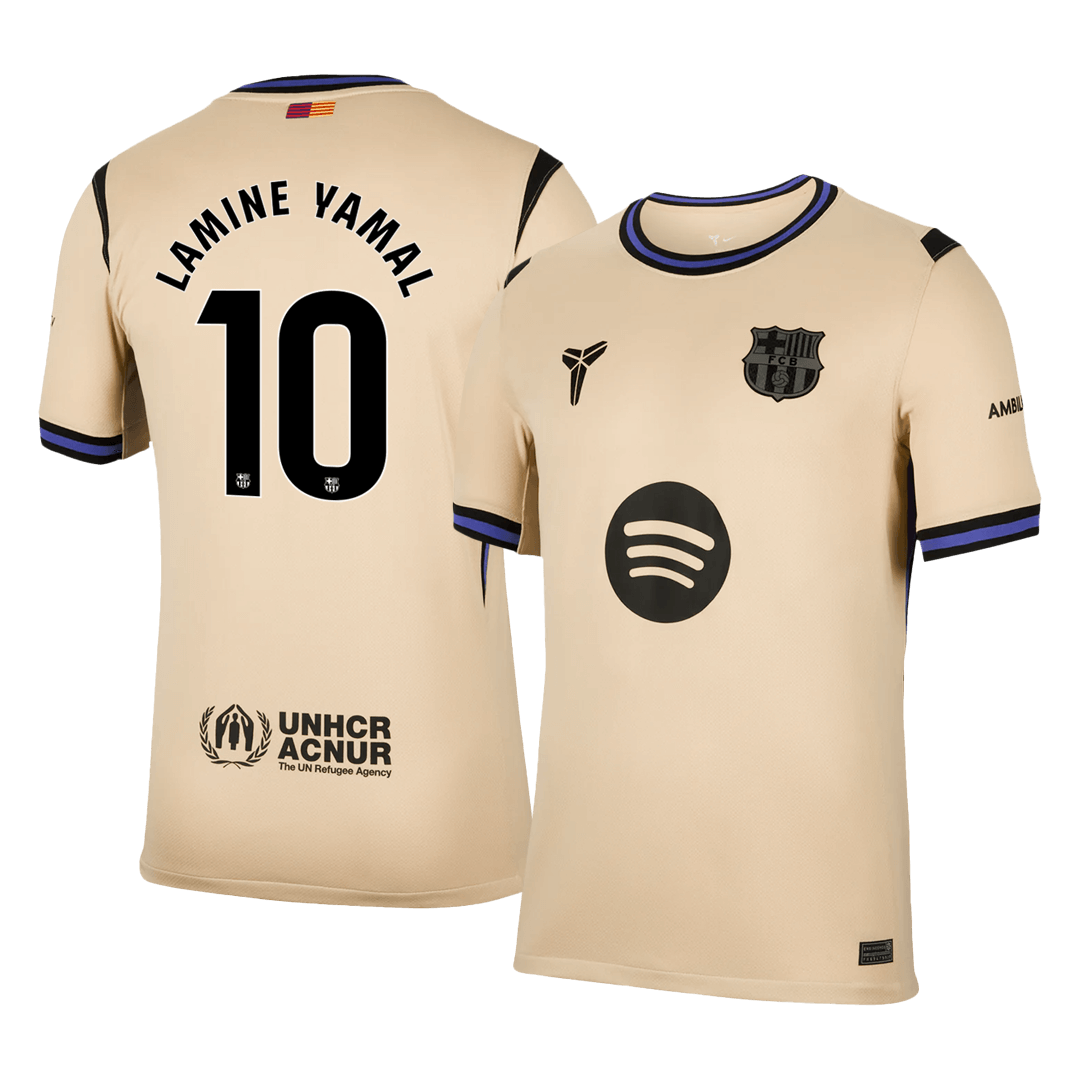Barcelona 2025/26 Vieras Pelipaita Miesten LAMINE YAMAL #10