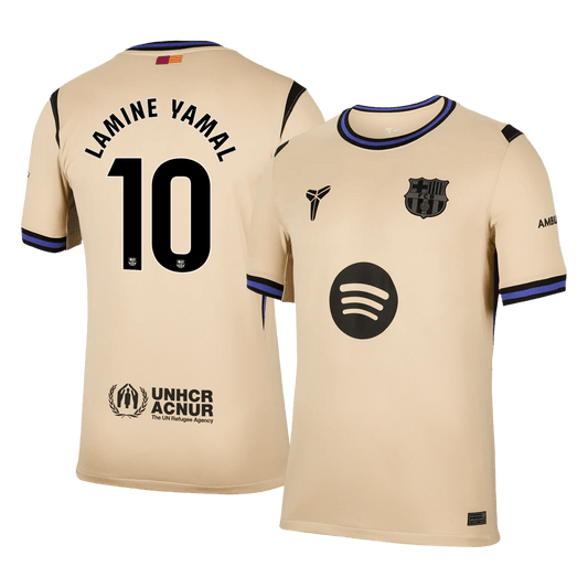 Barcelona 2025/26 Vieras Pelipaita Miesten LAMINE YAMAL #10