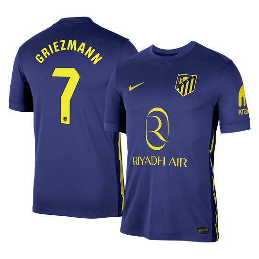 Atletico Madrid 2025/26 Vieras Pelipaita Miesten GRIEZMANN #7