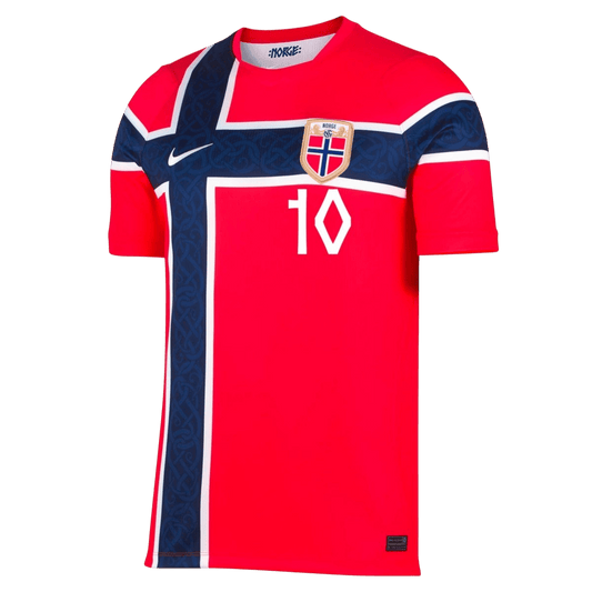 Norway World Cup 2026 Koti Pelipaita Miesten Ødegaard #10