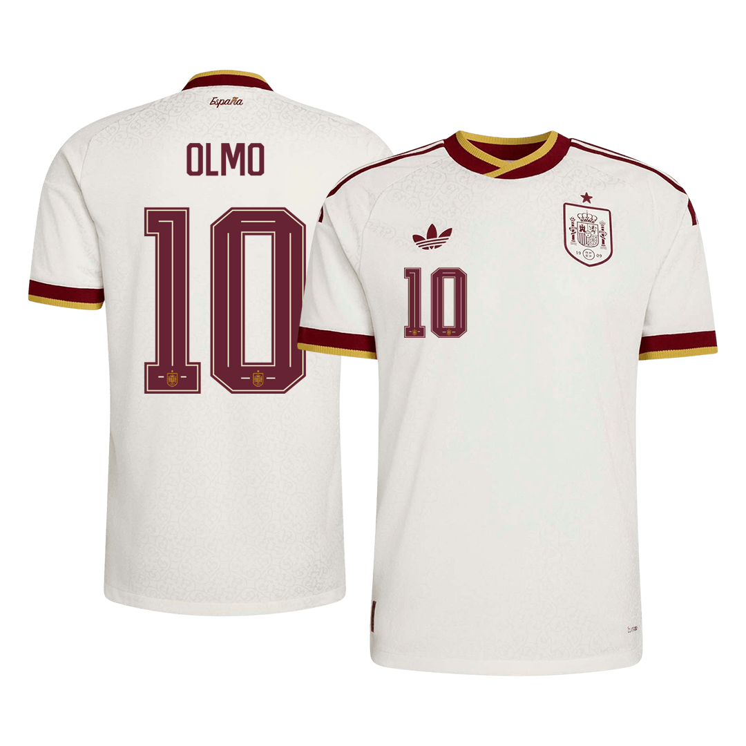 Spain World Cup 2026 Vieras Pelipaita (Player Version) Miesten OLMO #10