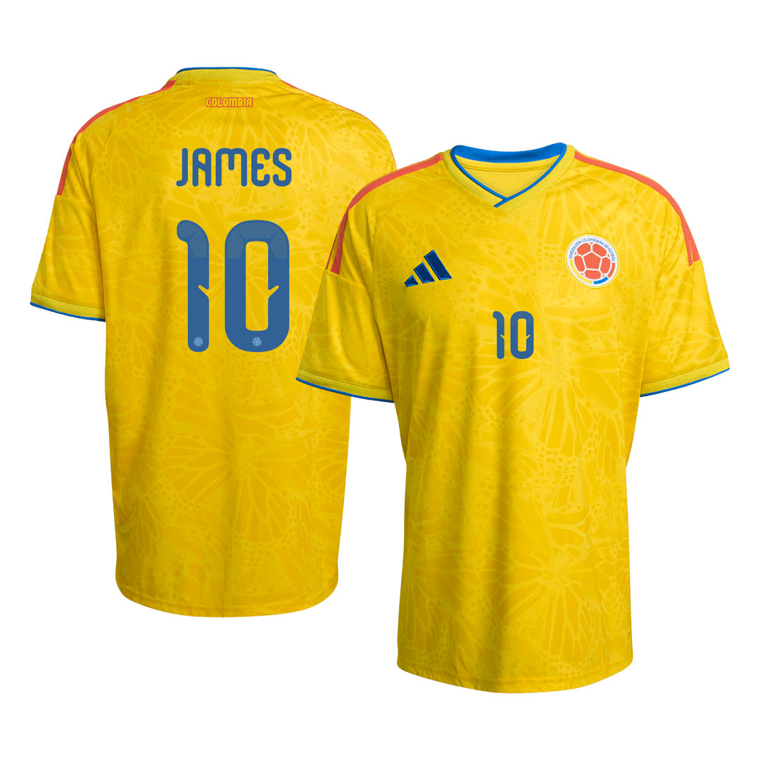 Colombia World Cup 2026 Koti Pelipaita Miesten JAMES #10
