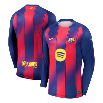 Barcelona 2025/26 Koti Pitkähihainen pelipaita Miesten