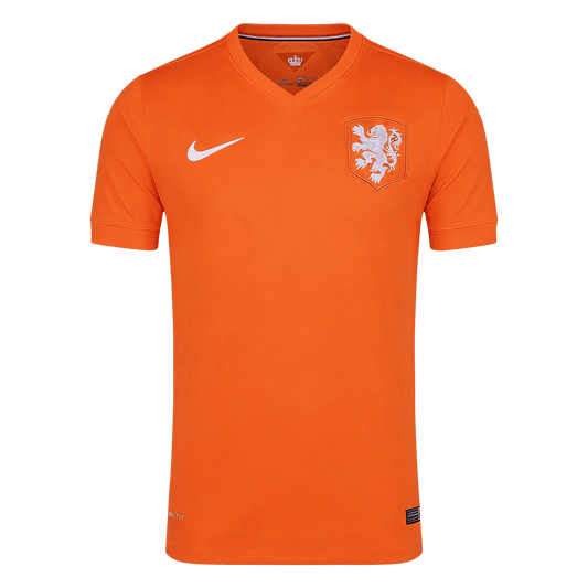 Netherlands World Cup 2014 Koti Retro-pelipaita Miesten