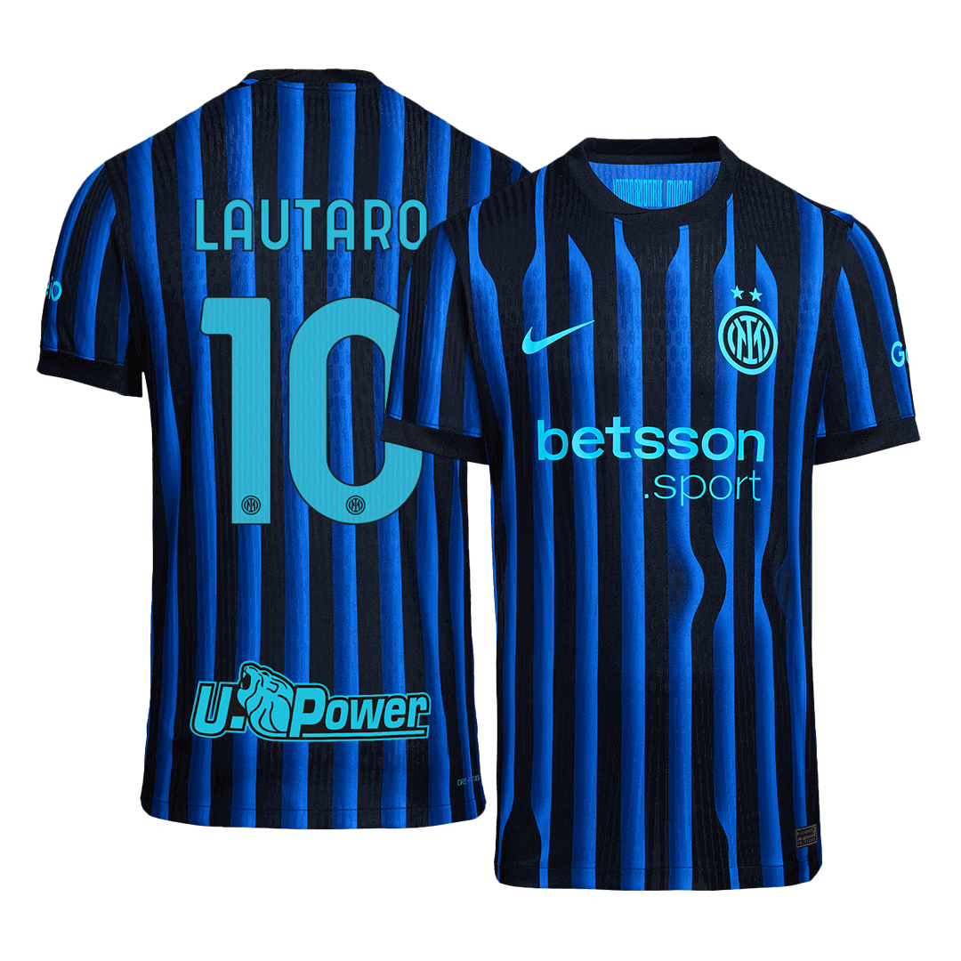 Inter Milan 2025/26 Koti Pelipaita (Player Version) Miesten LAUTARO #10